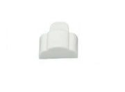 B&B Molders 94549 Uv stable and colorfast - White End Cap Return Step PW