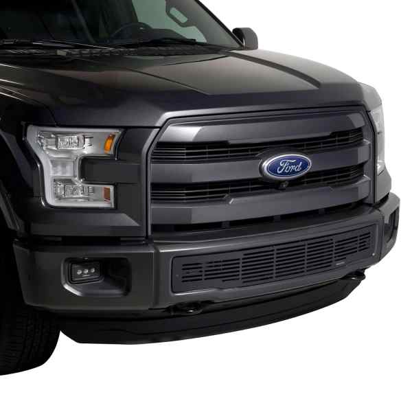 Putco Made In USA Bumper Grille Insert 88172 - Ford Super Duty Punch Design BL