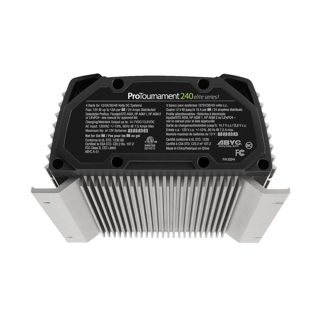 PRO Mariner Easy Installation Battery Charger 53244 - Protournament Elite Gen 240 Quad