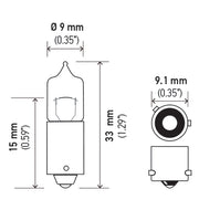 Hella H21W 24V Multi Purpose Light Bulb