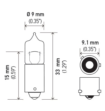 Hella H21W 24V Multi Purpose Light Bulb