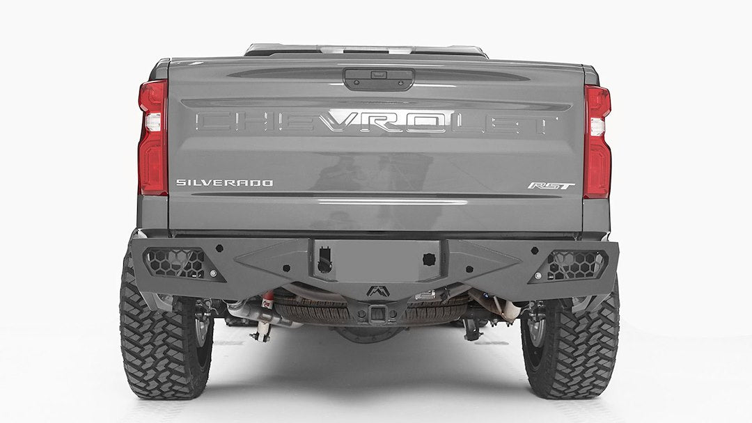 FAB Fours Sensor Compatible Bumper GS23-E5852-1 - Vengeance Rear
