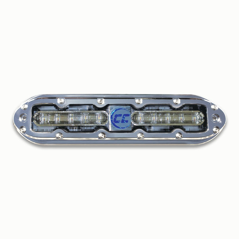 Shadow-Caste Tough Polycarbonate Lens Boat Underwater Light SCM-10-EXT-CC-20 - Scm 10 CC Ext Rgbw