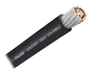 Pacer No Supplier Warranty Battery Cable WUL2/0BK-100 - UL BK TC Wire 100FT RL