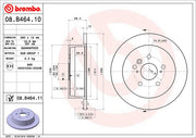 Brembo Components Not Hazardous To Health Brake Rotor 08B46411C02 - Disc