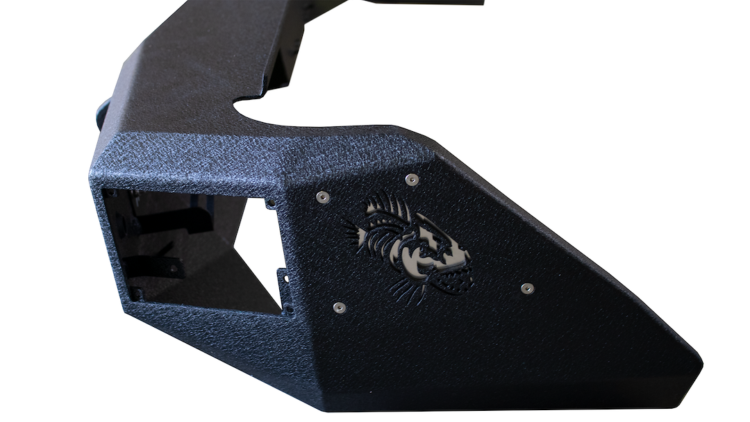 Fishbone Works With Most Tow Hitches Bumper FB22391 - 2014-2021 Toyota Tundra Rear
