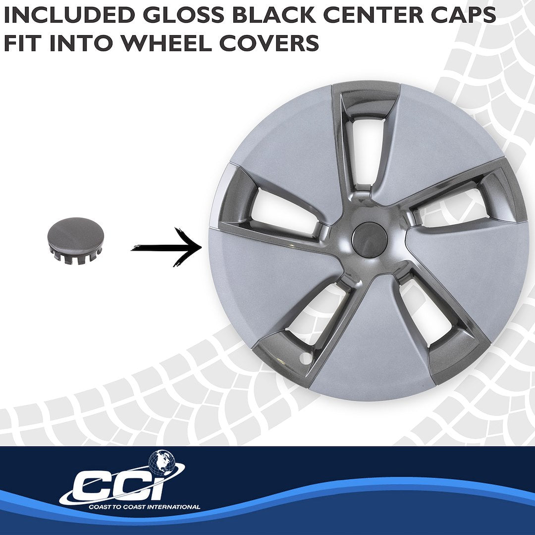 Coast2Coast Limited Lifetime Warranty Wheel Cover 56518SC - WC 17-23 Model Slot SC 18