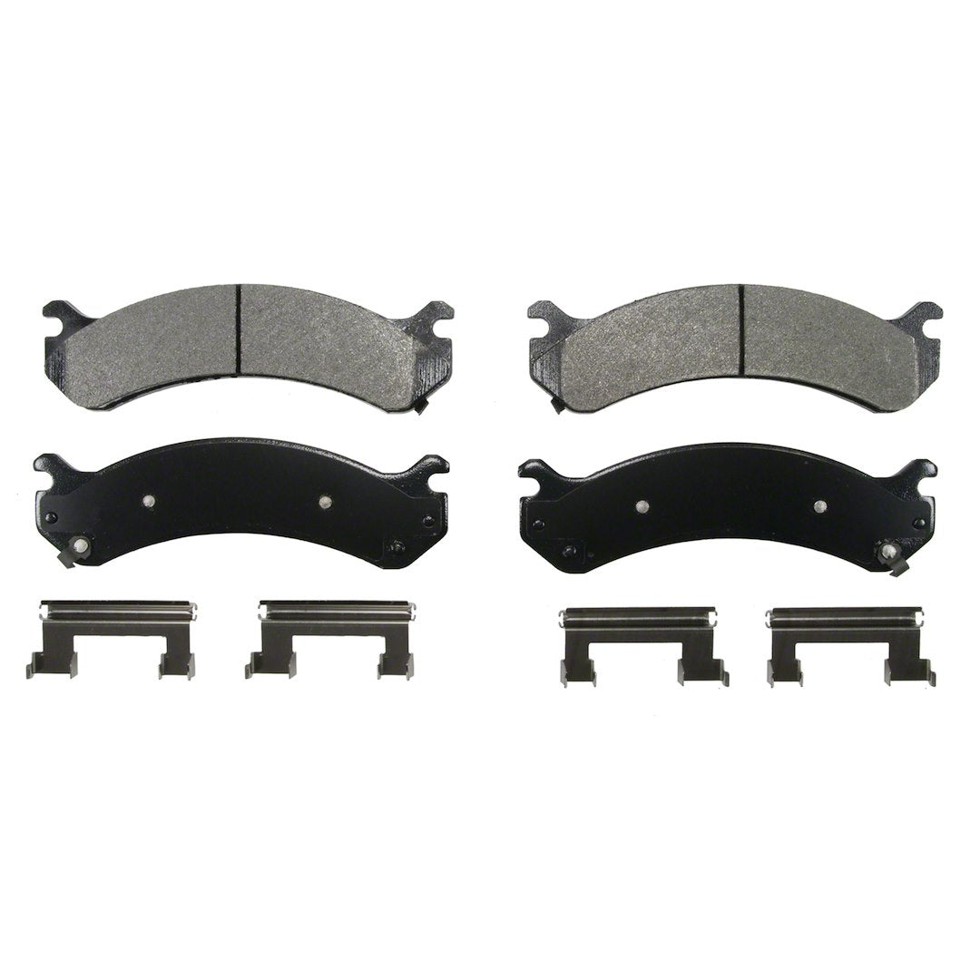 Wagner Brake Zero-Copper Friction Formulation Brake Pad SX784 - Severeduty Disc Set
