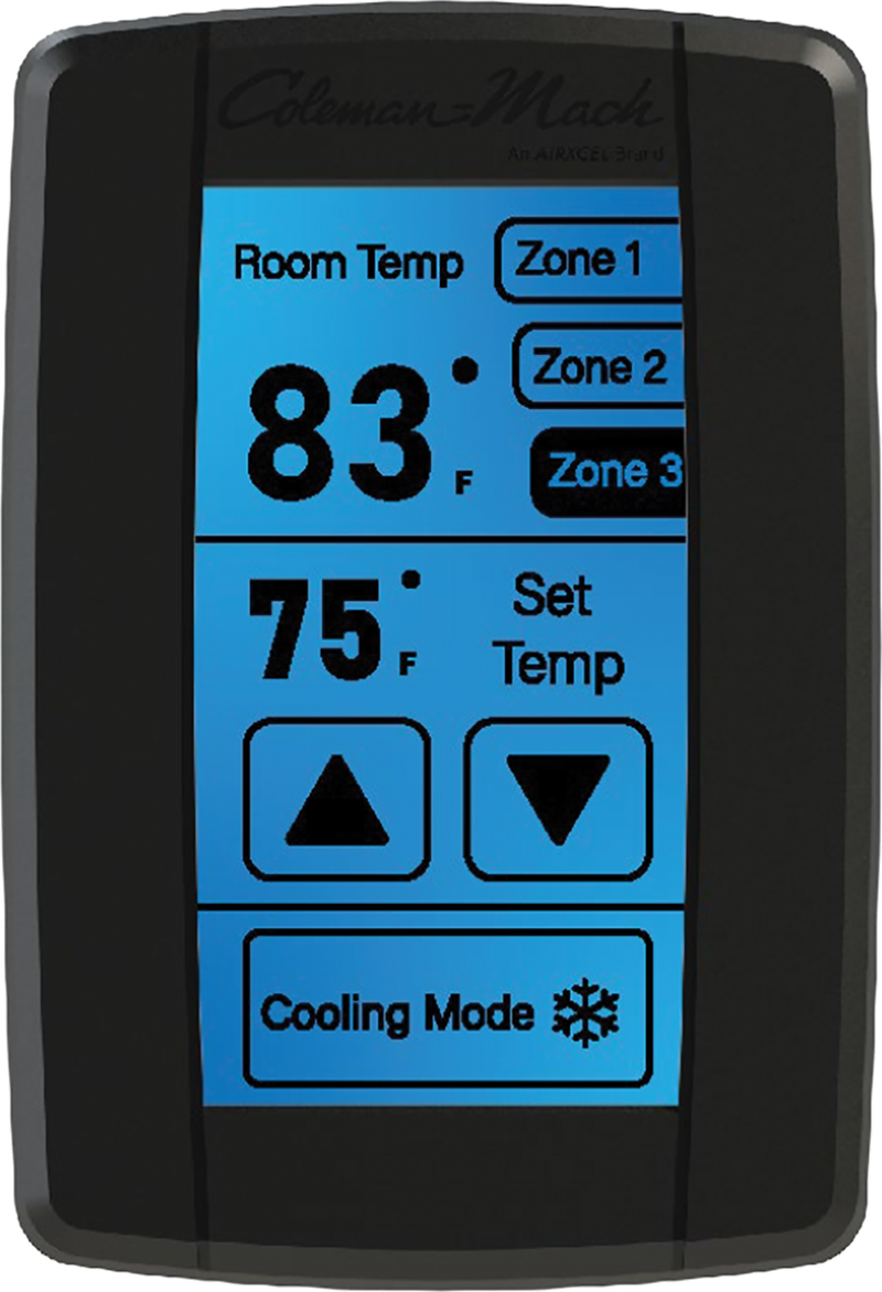 Coleman RVP 9420A330 Energy efficient and affordable - Zone Contral Wall Thermostat