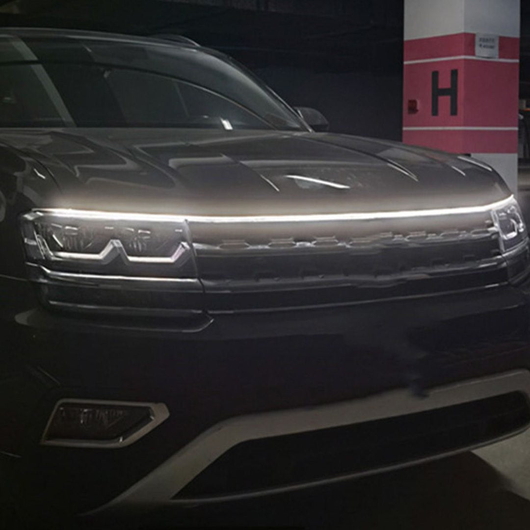 Racesport LT Easy To Install Daytime Running Light Hoodkit2 - Introducing Amazing Led Kni