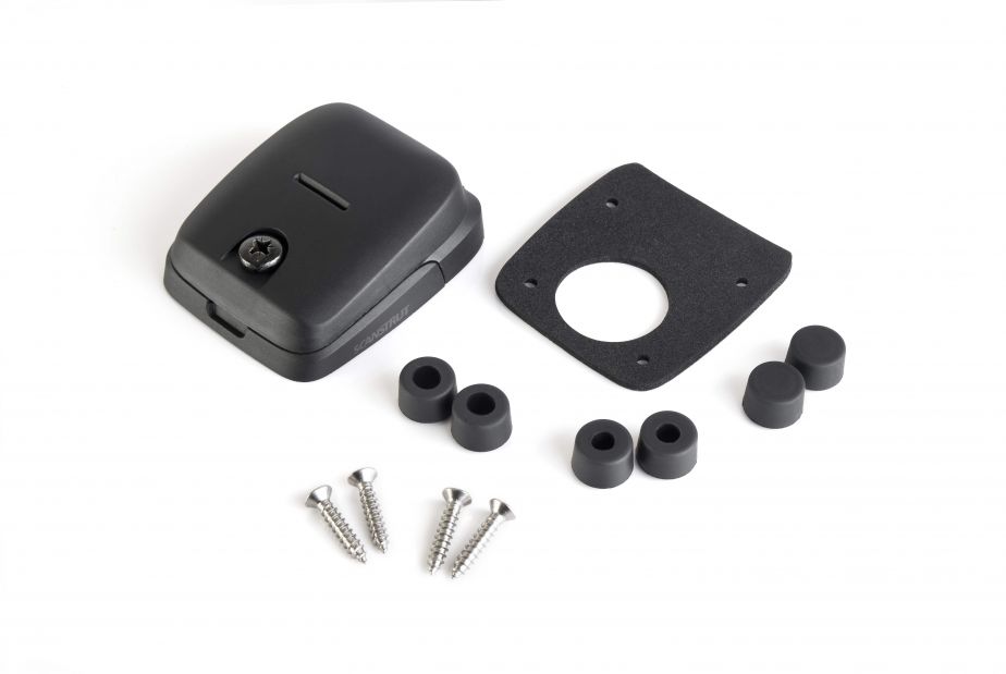 Scanstrut Clean And Simple Design Cable Gland DS-HD6-Black - Black DS-HD6-Black Horizontal Double DS-HD6-BLK