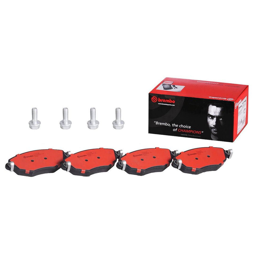 Brembo Premium Low-Met OE Equivalent Pad Brake Pad P24060N - Disc Set