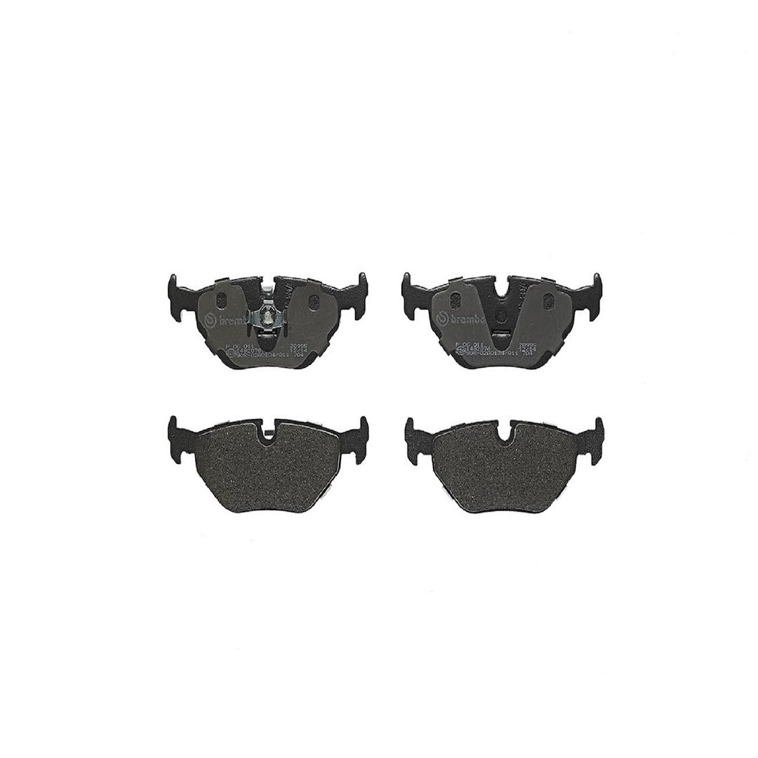 Brembo Premium Low-Met OE Equivalent Pad Brake Pad P06011 - Disc Set