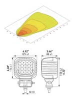 Hella 357109221 Work Light