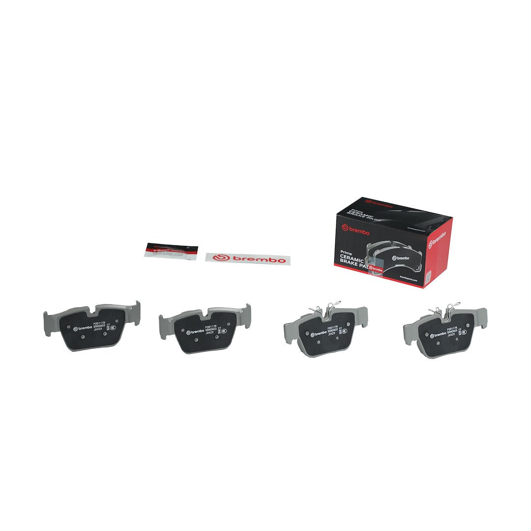Brembo Ensures Comfort And Brembo Quality Brake Pad P06117N - Discbrakepadset Naoceramic