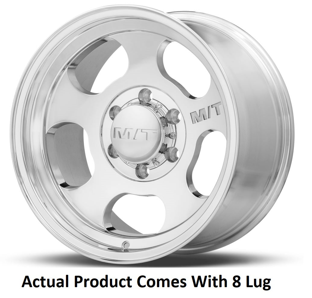 M.T. Wheel Classic Step Lip Design 277003 - 17X12 8X170 4.25 MT Canyon Polished