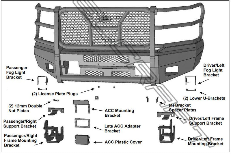 Steelcraft AL60-11420CC Bumper