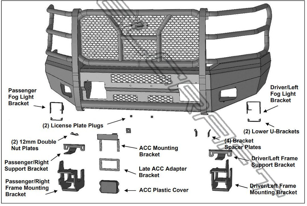 Steelcraft AL60-11420CC Bumper