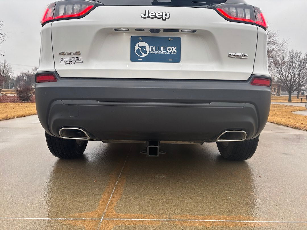 Blue OX Easy To Install Trailer Hitch Rear BXH3008 - Rcvr 19-23 Jeep Cherokee