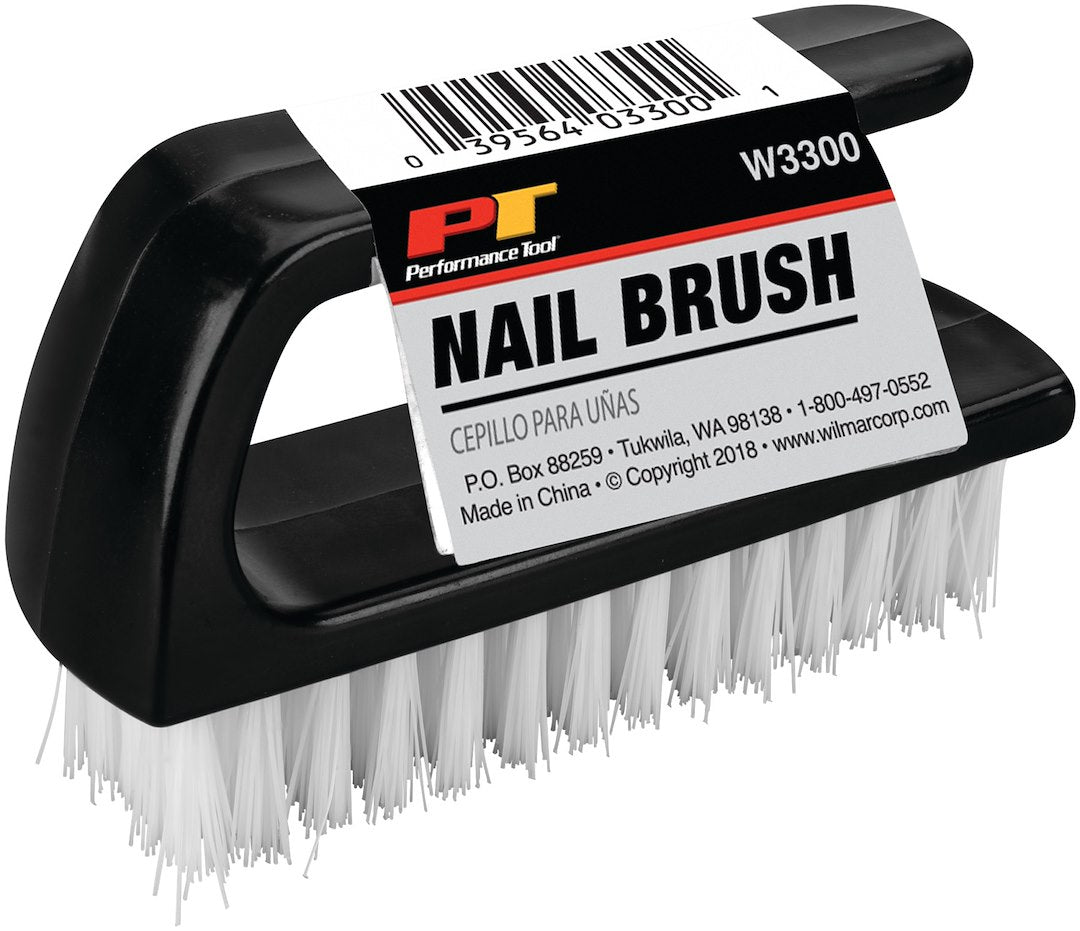 Perform Tool Easy To Hold Grip Parts Cleaning Brush W3300 - Brush-Fingernail