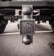 Weigh Safe Limited Lifetime Warranty Trailer Hitch Ball Mount STB6-2.5 - Steel 180 Drop 2.5 Sha