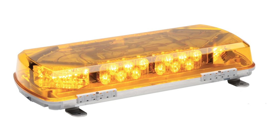 Whelen Four Corner Linear-LED Modules Warning Light MC16PCA - Mini Century Lightbar 16 Perm
