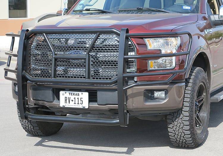 Steelcraft Punch Plate Grille Grille Guard 50-1420C - Black HD Guards