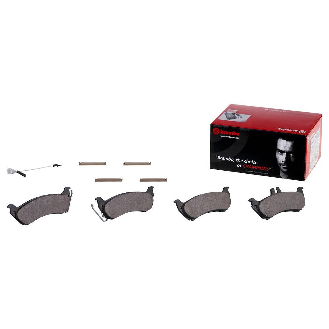 Brembo Premium Low-Met OE Equivalent Pad Brake Pad P50043N - Disc Set