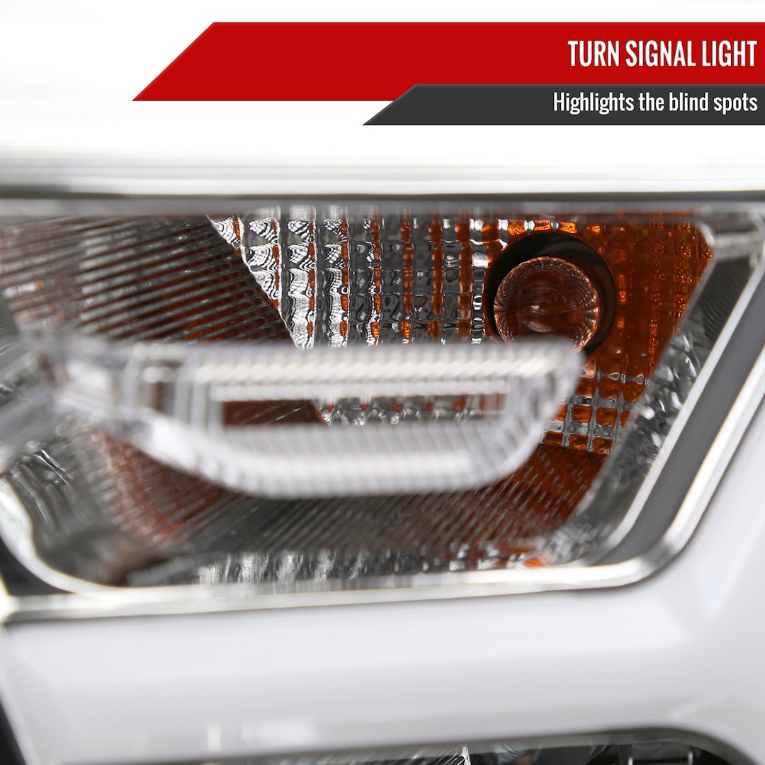 Spec-D Tunin 2LH-RAM1915-G3-RS Headlight Assembly - Chrome