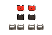 Brembo Premium Low-Met OE Equivalent Pad Brake Pad P50043N - Disc Set