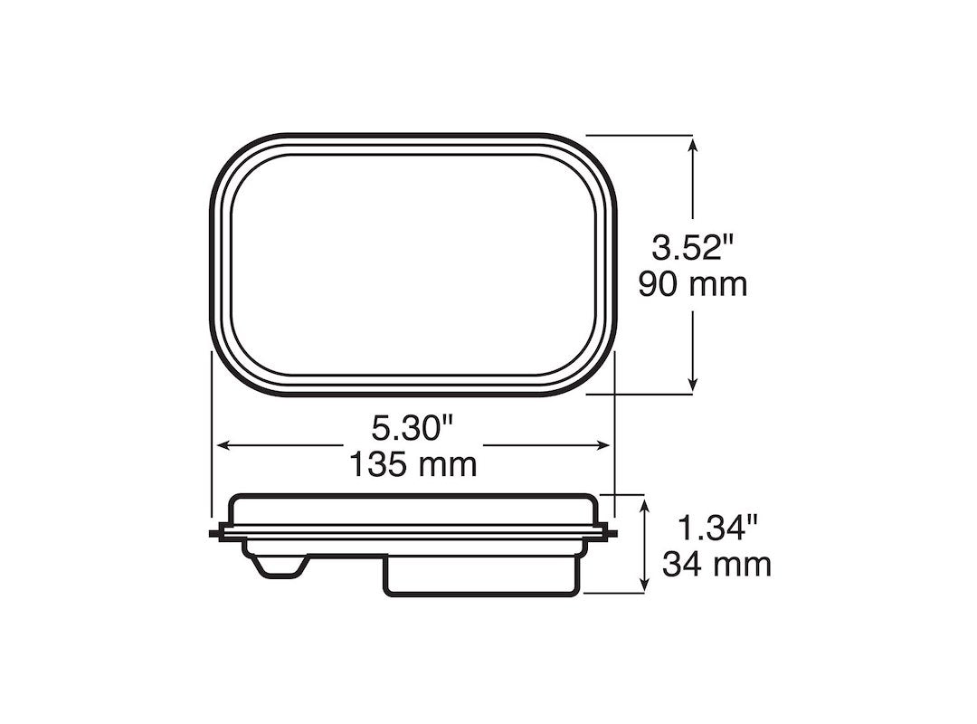 Peterson MFG 850R-1 Trailer Light