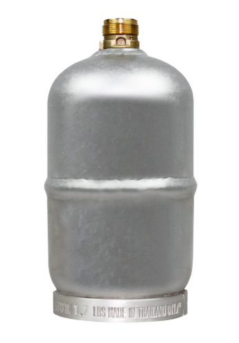 Flame King FK-1LB-ALM Propane Tank