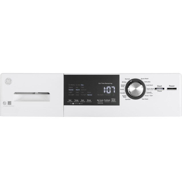 GE Appliance Made In USA Clothes Washer GFW148SSMWW - 24 2.4 CU. FT. Front Load Wash
