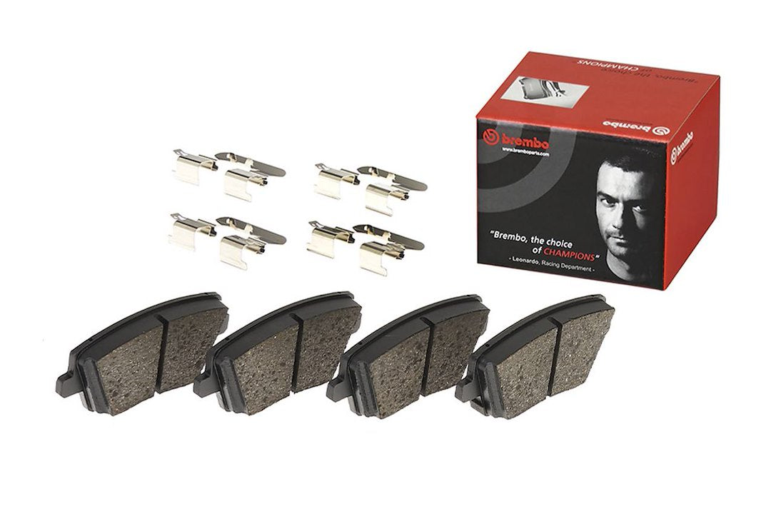Brembo Premium Low-Met OE Equivalent Pad Brake Pad P30112 - Disc Set