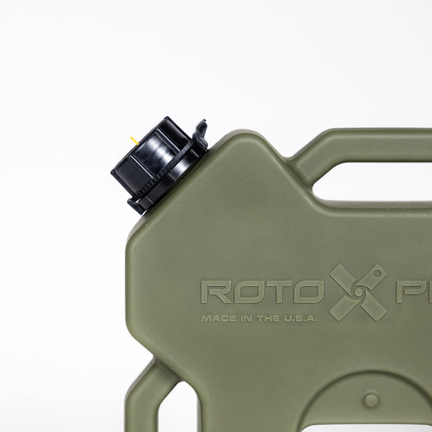 Rotopax Made In USA Liquid Storage Container RX-2OD - Green Gallon Water