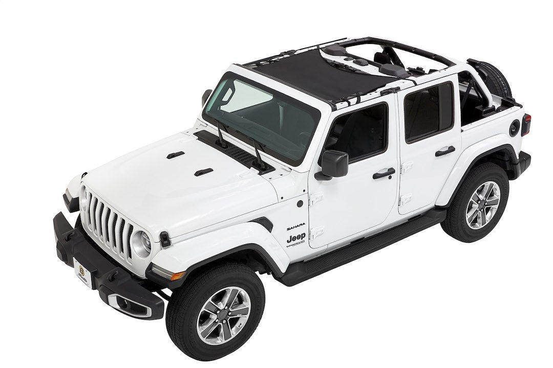 Bestop 52410-11 Targa-style covers the front seat area - Sun Bikini JL Mesh