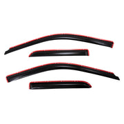 Trailfx Limited Lifetime Warranty Rainguard 4101IC - Smoke Tfx Inchannel Wndw Vents 4PC