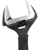 Perform Tool Limited Lifetime Warranty Adjustable Wrench W30621 - Wide Mouth