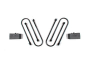 Zone Offroad ZOND1207 - Rear Block Kit 4IN U-Bolts