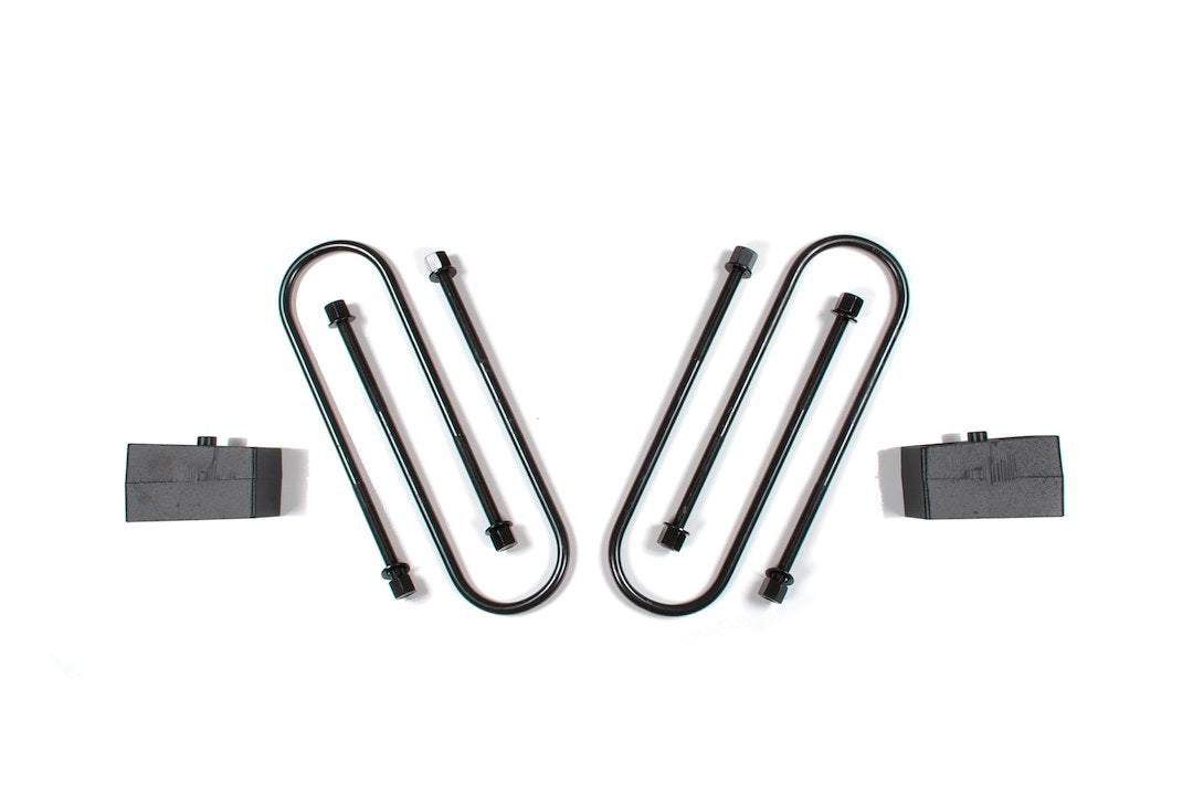 Zone Offroad ZOND1207 - Rear Block Kit 4IN U-Bolts