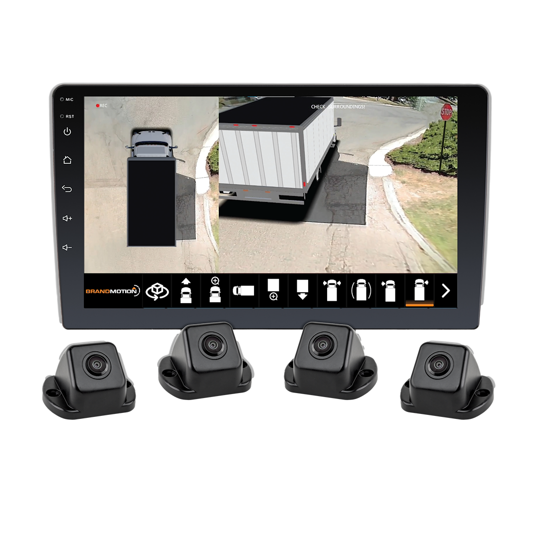 Brand Motion High Definition Video Backup Camera FLTW-3601 - Surroundvue 360 System