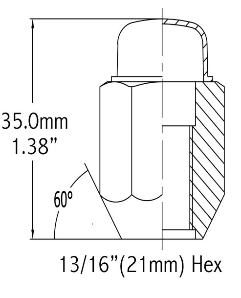 Revolution 841145 Lug Nut