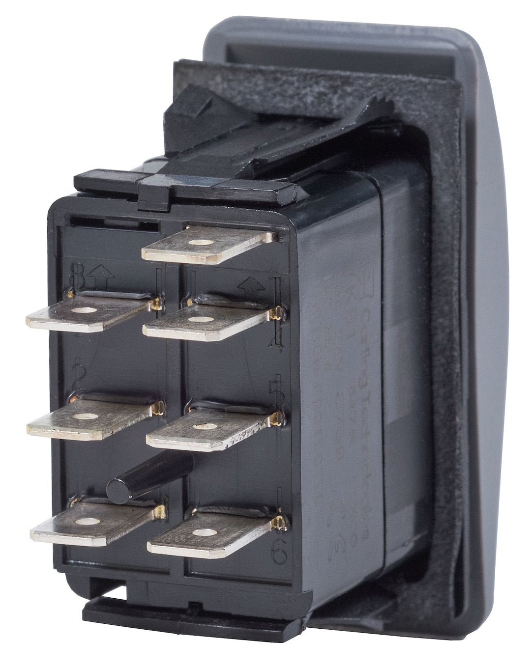Blue SEA No Supplier Warranty Multi Purpose Switch 8221-BSS - Contura Dpdt -OFF-ON