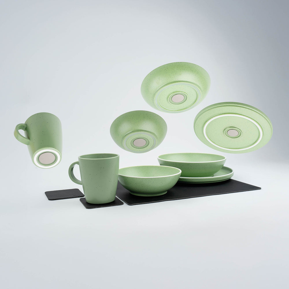 Silwy Magnet SYBR-KGS-11-G Dish Set - Green