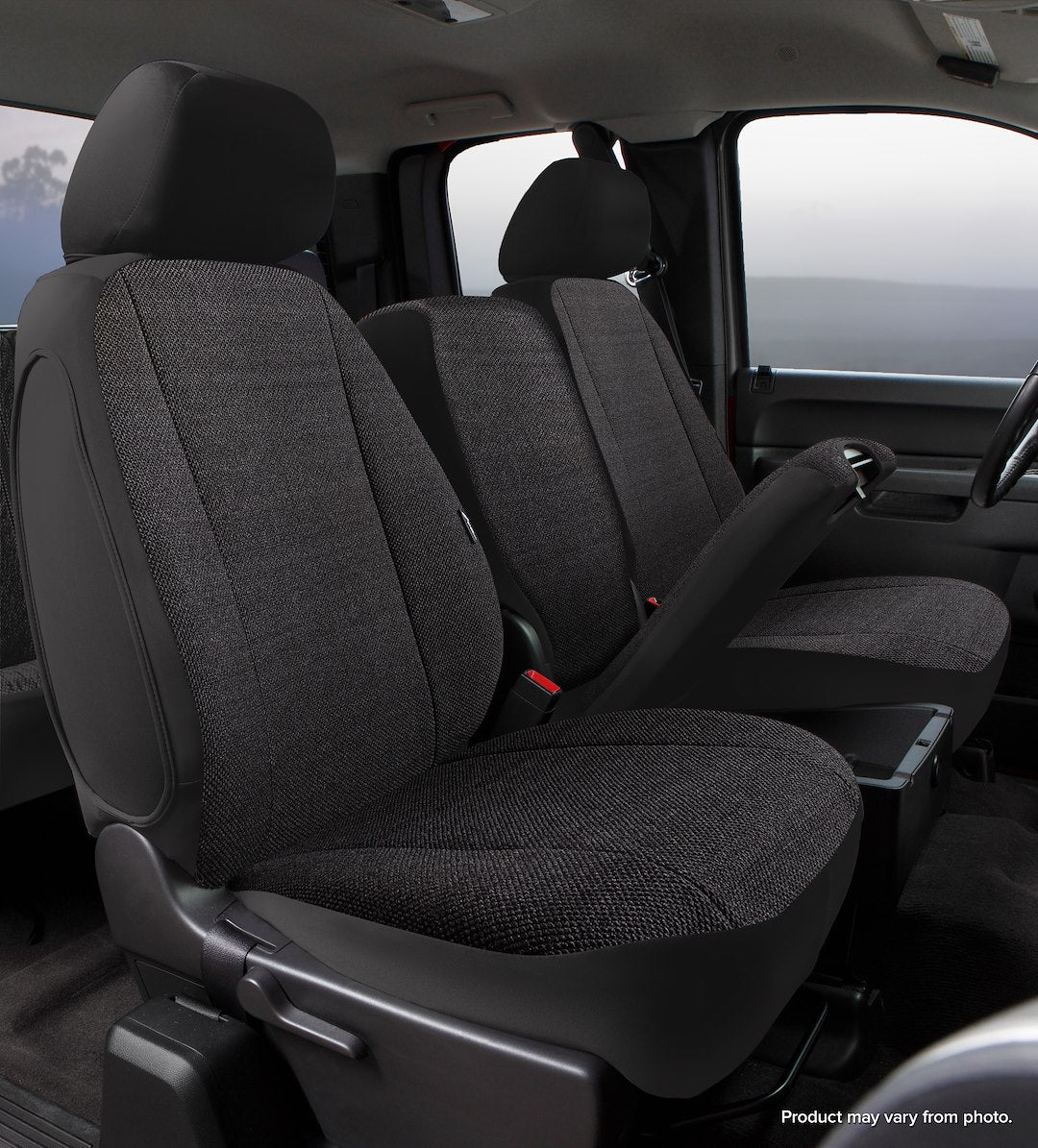 FIA Hand Wash Drip-Dry Seat Cover TRS49-58 Black - Trs Front 40 20 40 Ram