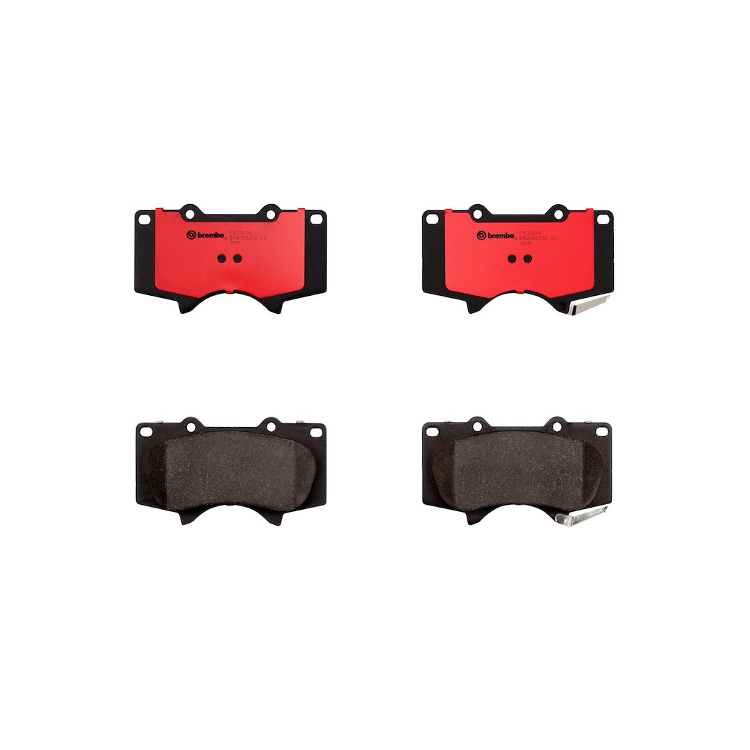 Brembo Premium Low-Met OE Equivalent Pad Brake Pad P83102N
