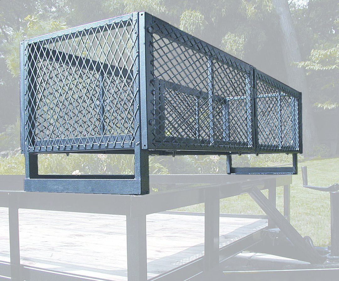 Rack'EM MFG Great For Hardscaping Trailer Cargo Basket RA-14A/B - Kit X2 X6 Fits 72