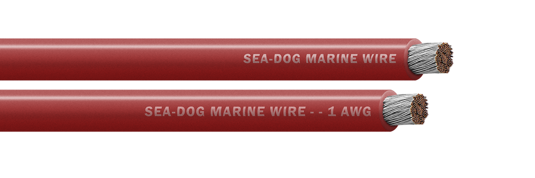 SEA DOG 8001021 - Red Awg 50FT Battery Cable