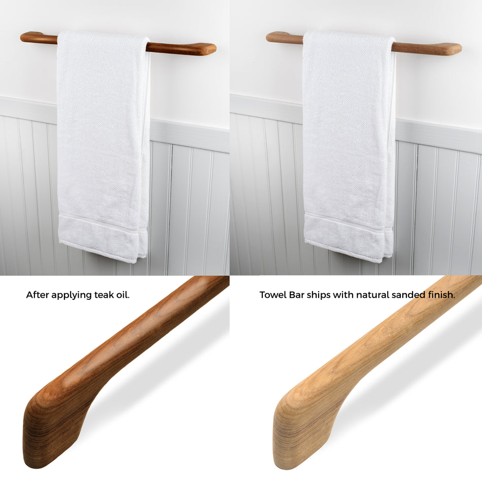 Whitecap IND Limited Lifetime Warranty Towel Rack 62332 - Long Bar