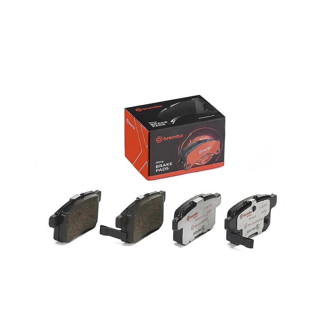 Brembo Premium Low-Met OE Equivalent Pad Brake Pad P28072X